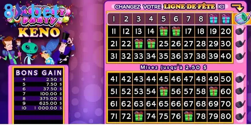 Keno có tỷ lệ thắng cao hơn so với nhiều thể loại xổ số khác